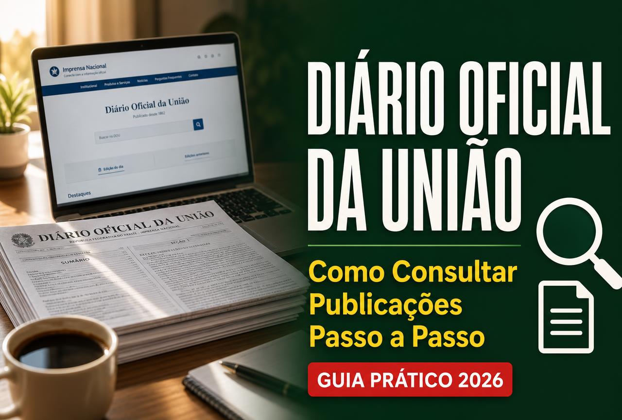 Diário Oficial da União (DOU): Como Consultar Publicações, Editais e Nomeações em 2026
