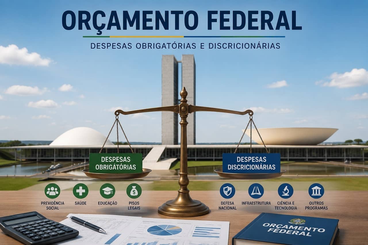 Orçamento Federal Despesas Obrigatórias e Discricionárias