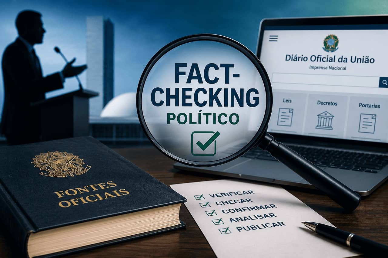 Fact-Checking Político: Como Verificar Declarações de Autoridades em Fontes Oficiais