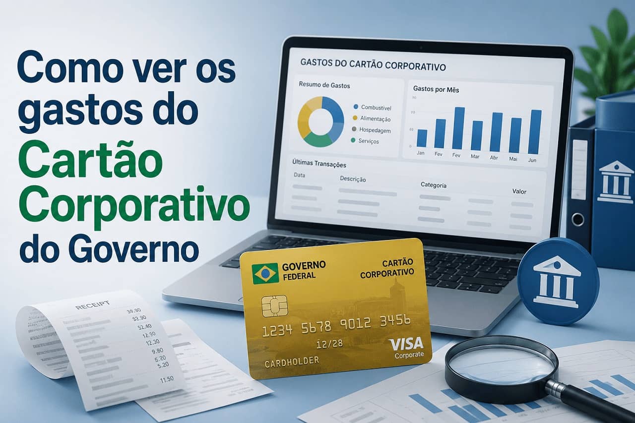 Como ver os gastos do Cartão Corporativo do Governo